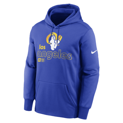 Los Angeles Rams Men’s Nike Therma NFL Pullover Hoodie